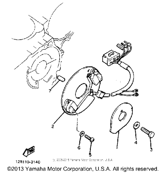 XS400K Pickup coil governor