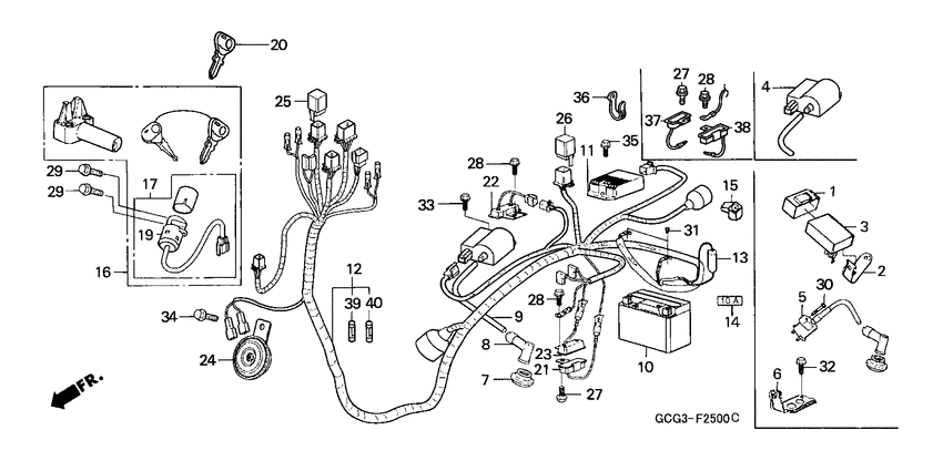 Harness wire