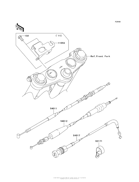  Тросы управления