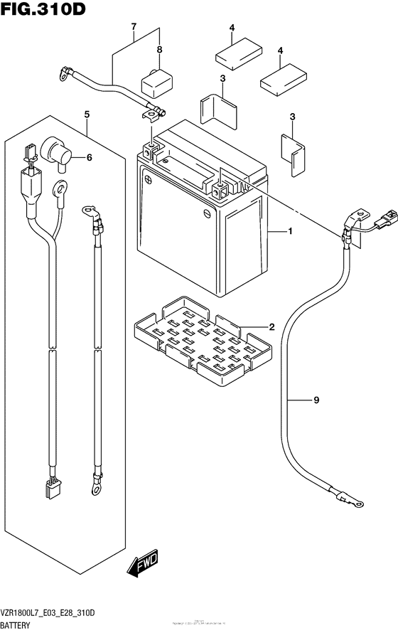 Battery (Vzr1800Bzl7 E33)