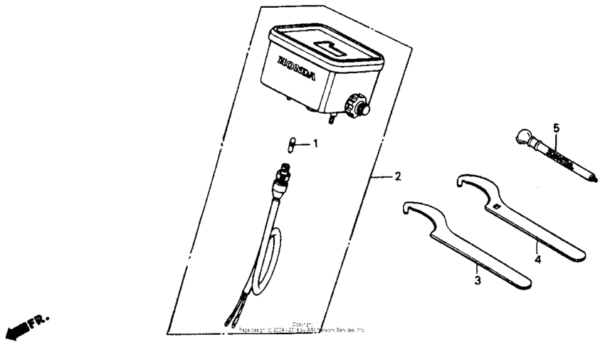 Air pressure gauge