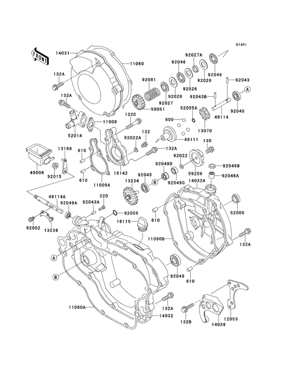 Engine cover(1/2)