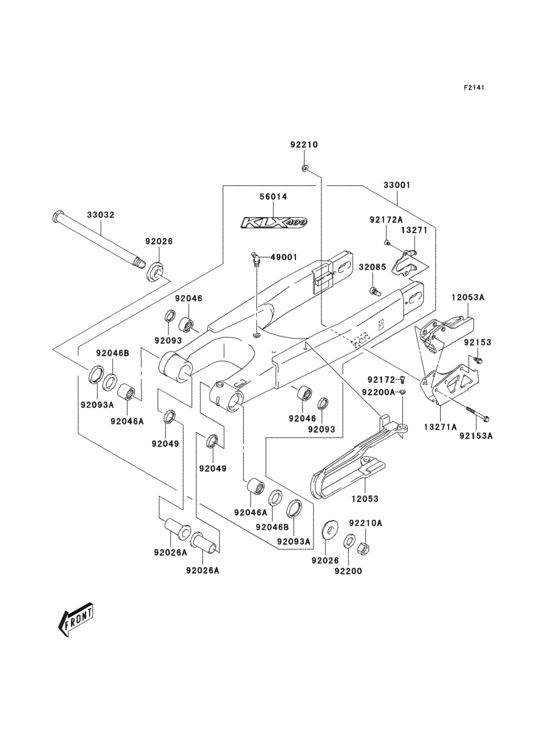 Swingarm(klx400-b1)
