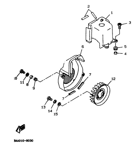 CW50 Кожух вентилятора