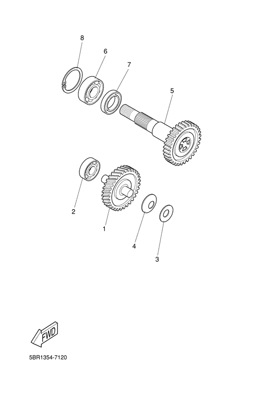 YH50 Трансмиссия