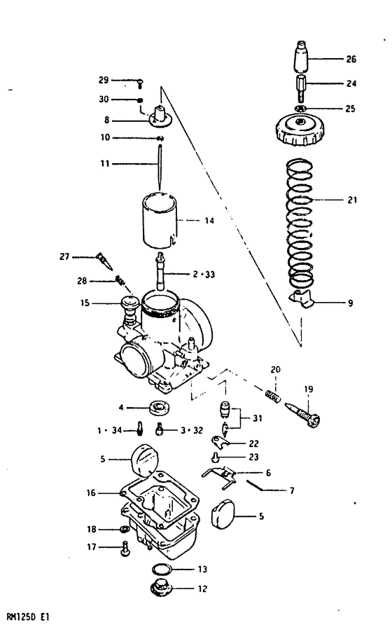 Carburetor assy