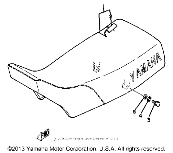 YZ60H Сиденье