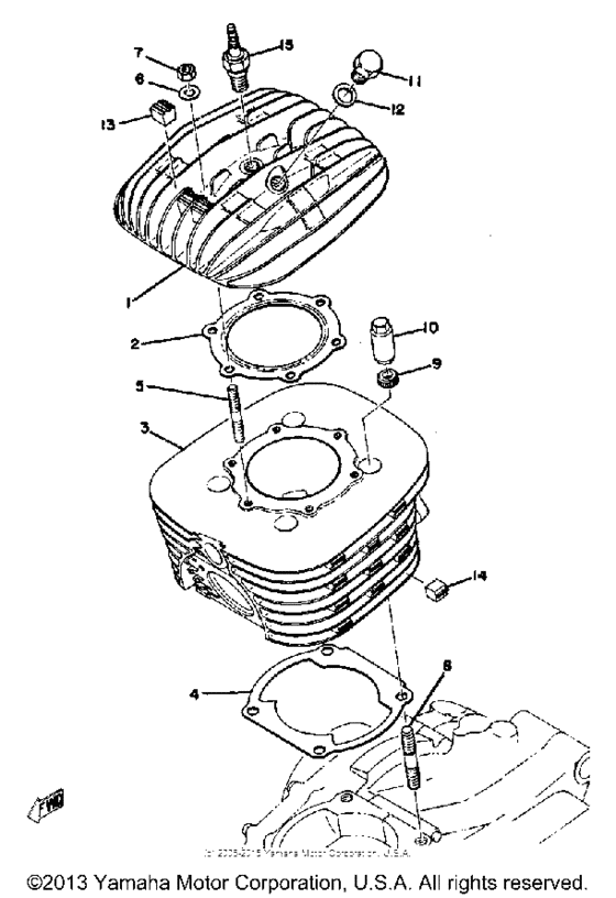 Cylinder head-cylinder