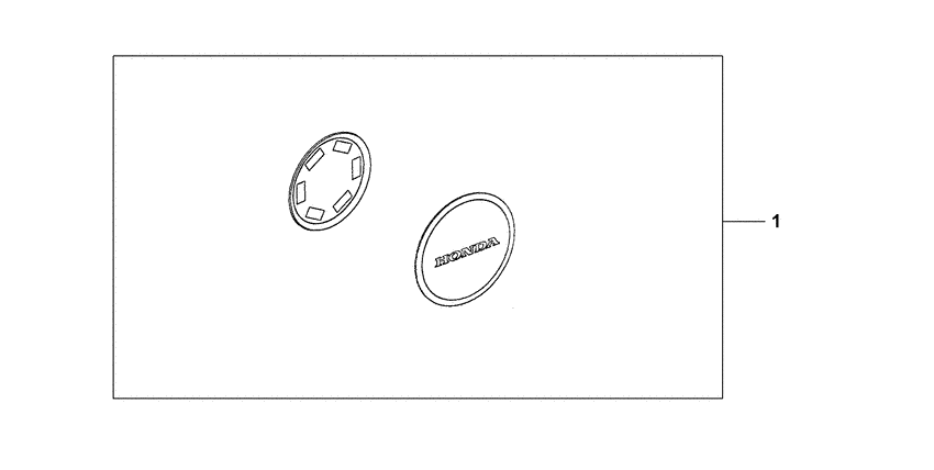 CBF1000 Crankcase ornament set quasar silver