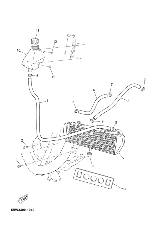 Radiator. hose