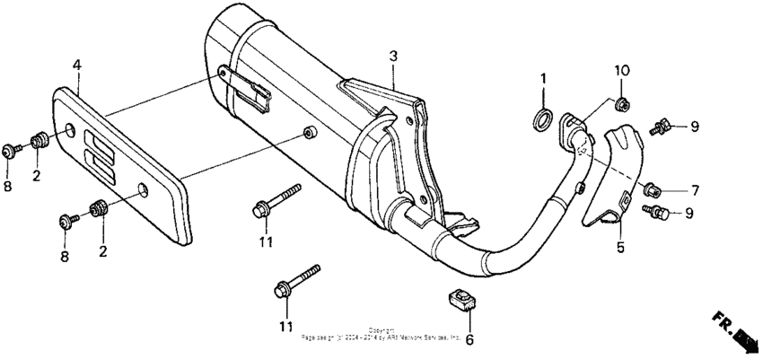 SA50P Глушитель