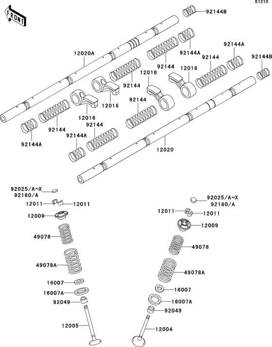 ZX1000 Valve(s)(1 / 2)