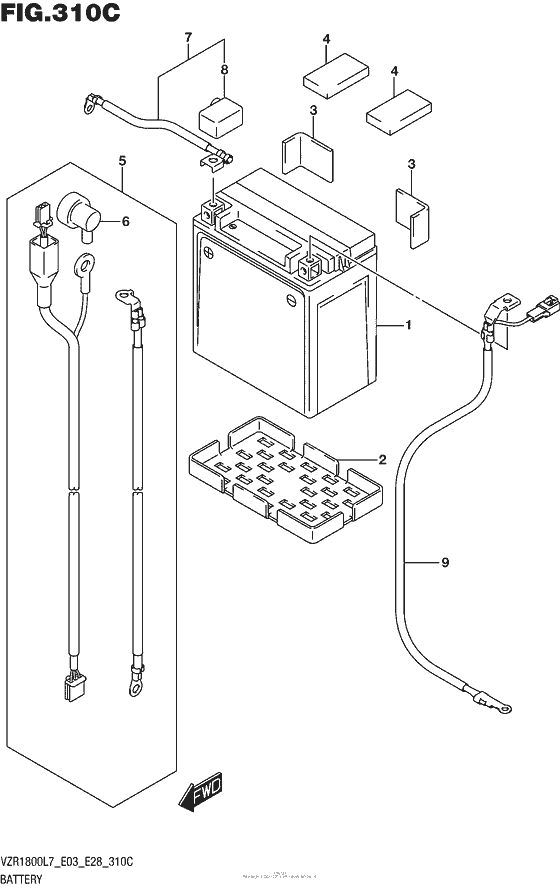 Battery (Vzr1800Bzl7 E28)
