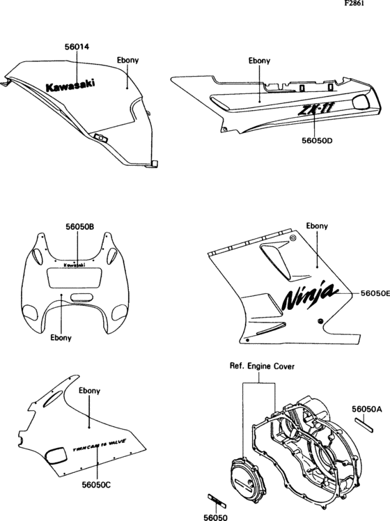 Decal(ebony)(zx1100-c3/c4)