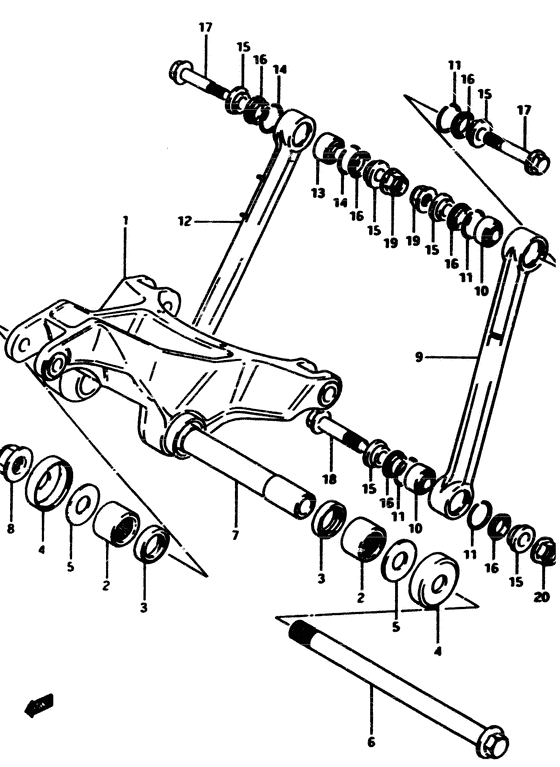 Cushion lever