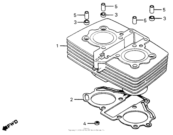 CM200 Цилиндры