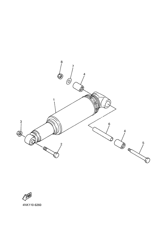 XVZ1300A Задняя подвеска