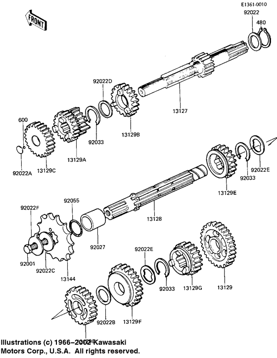 KE100 Трансмиссия