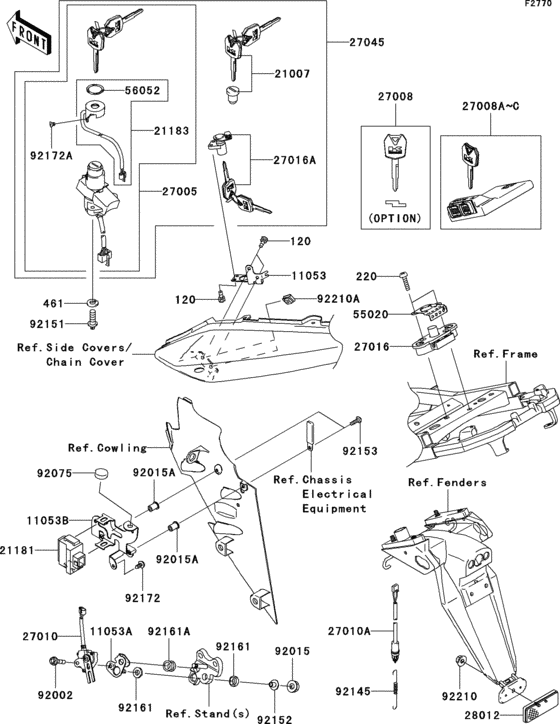 Ignition switch(1/2)(fr,uk,wv)