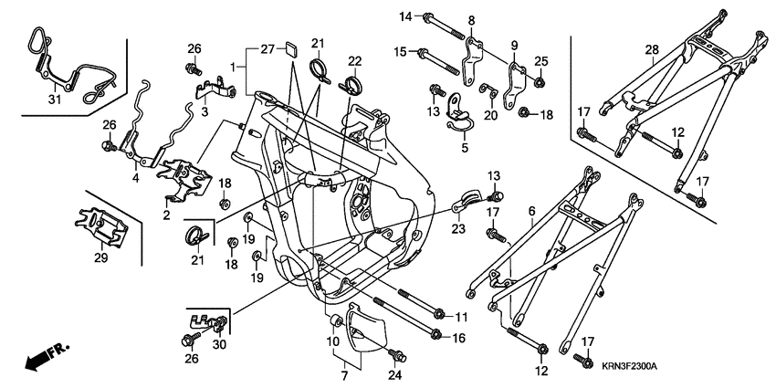 Frame body