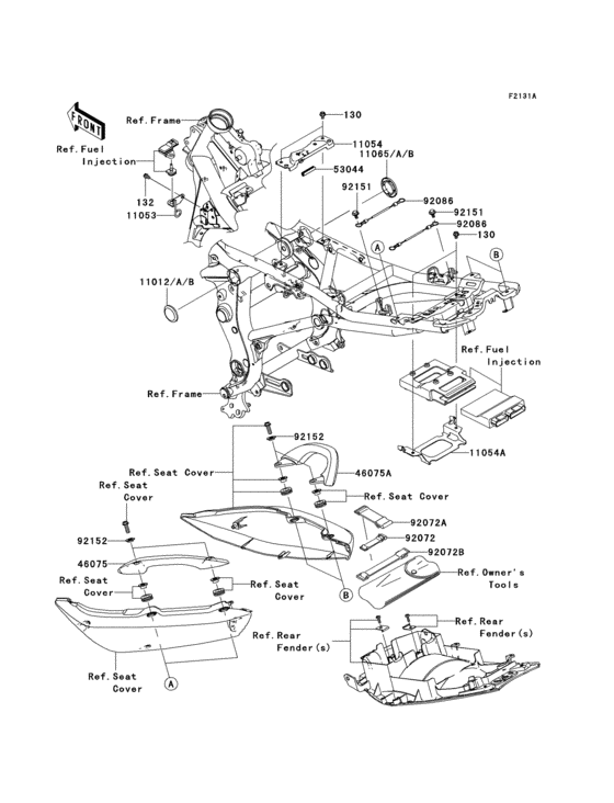 Frame fittings(jkaex650aba022144-)