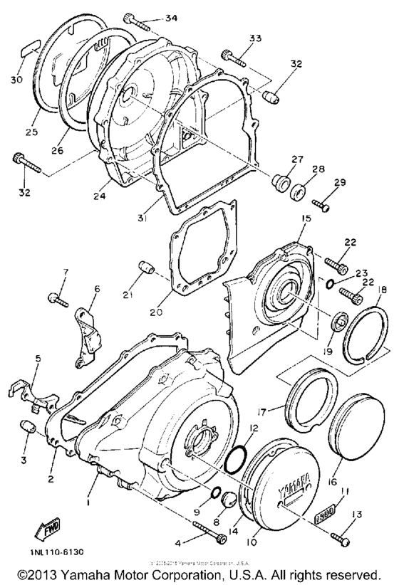 XVZ13DS Боковые крышки
