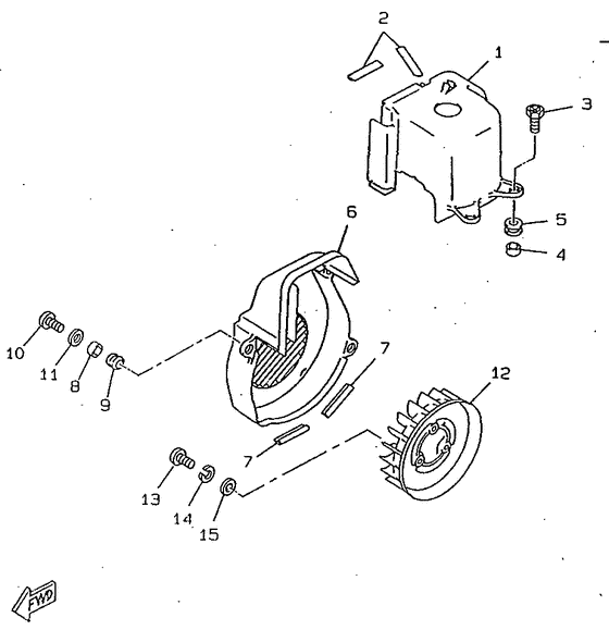 CW50RS Кожух вентилятора
