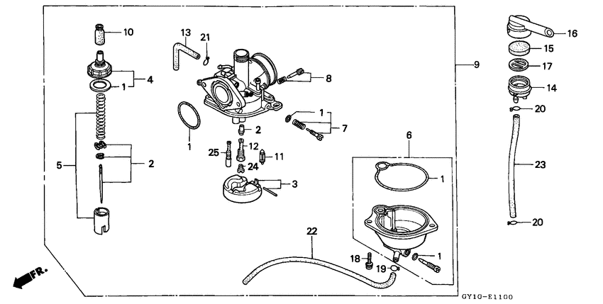 Carburetor assy