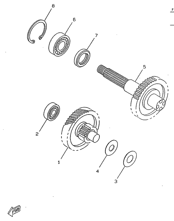 CW50RSX Трансмиссия