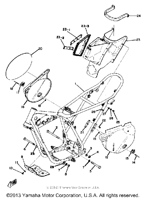 Frame - side cover