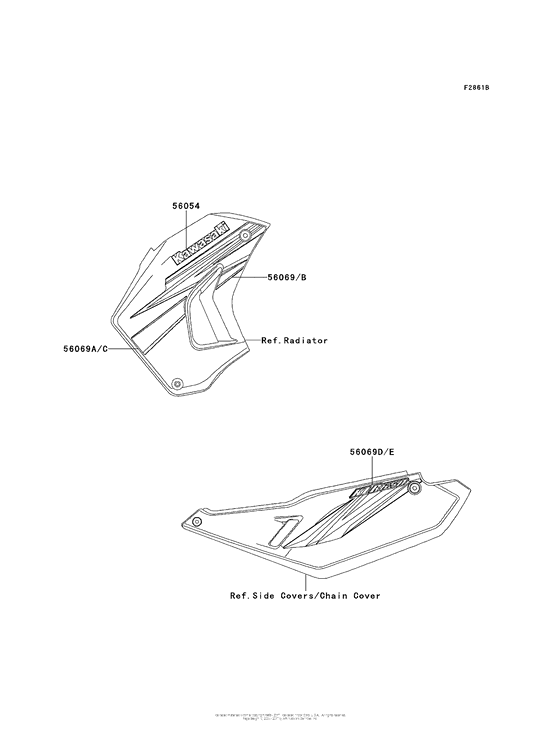 KL650 Decals (Graystone)(Ebf / ecf)