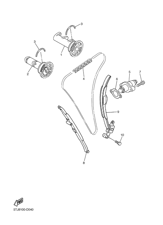 Camshaft & chain