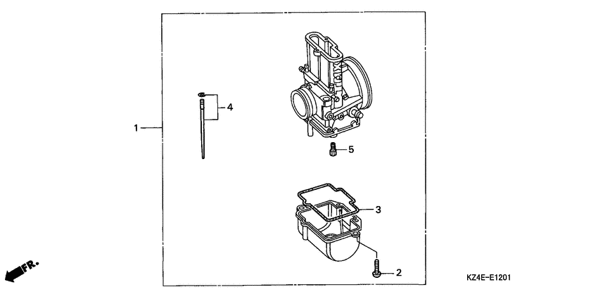 CR125R Карбюратор опционально kit