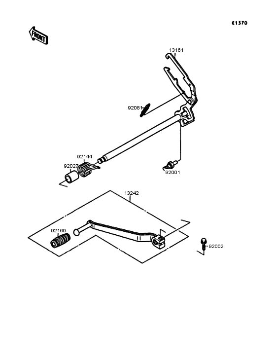 EL250 Механизм переключения передач
