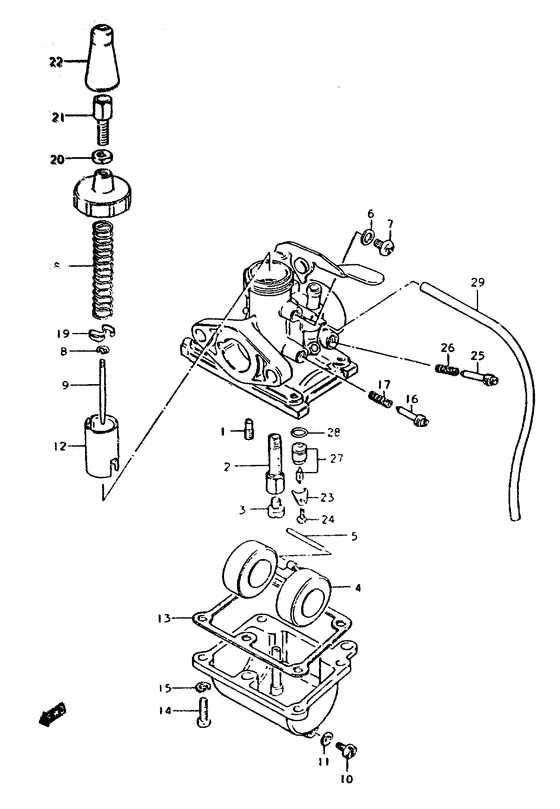 Carburetor assy