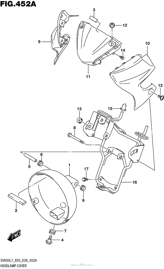 Headlamp Cover