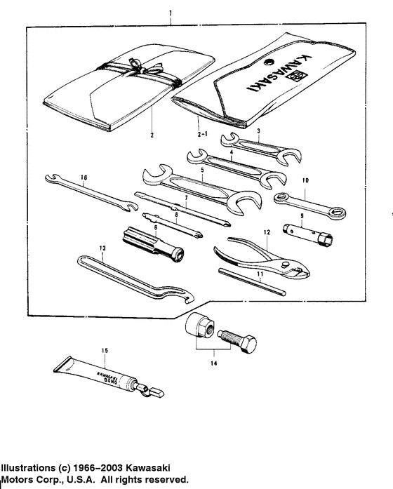Owner tools/special service tools