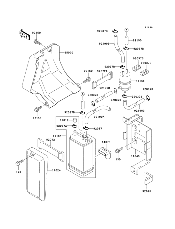  Испарительная система топлива