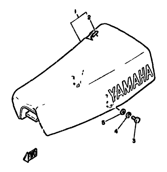 YZ50H Сиденье