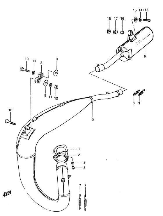 Muffler comp
