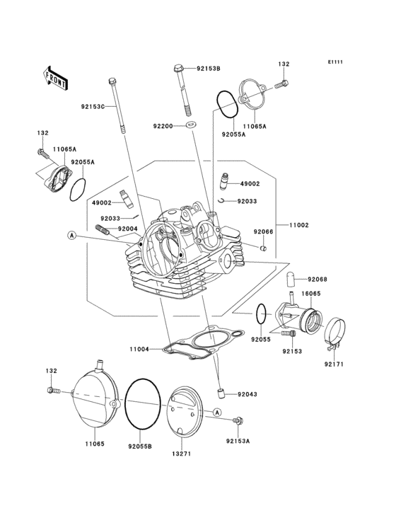  Cylinder head(a8f-a9fa)