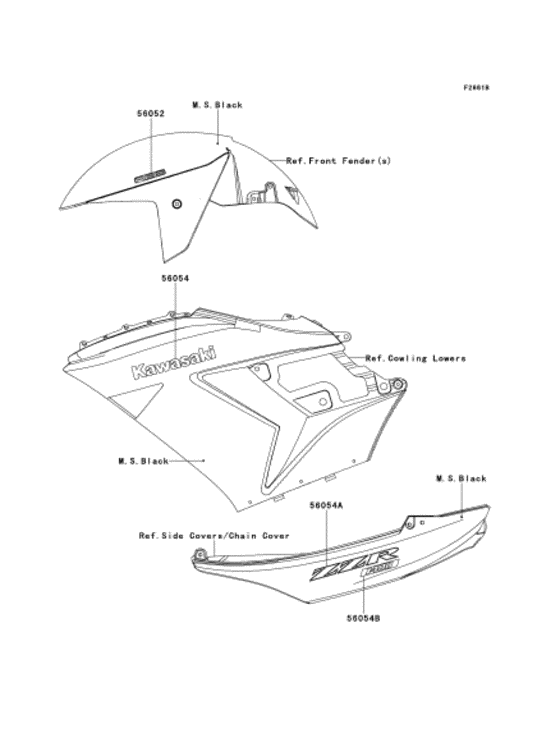 ZX1400 Наклейки