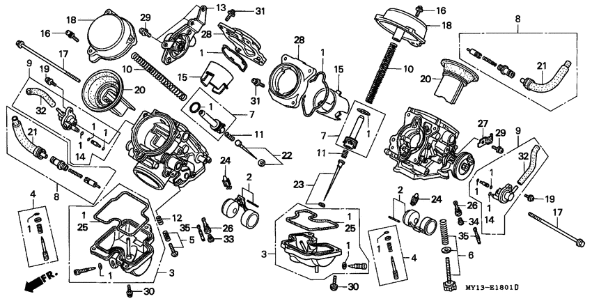 Carburetor assy
