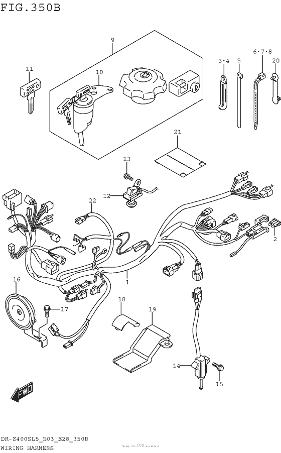 Wiring Harness (Dr-Z400Sl5 E28)