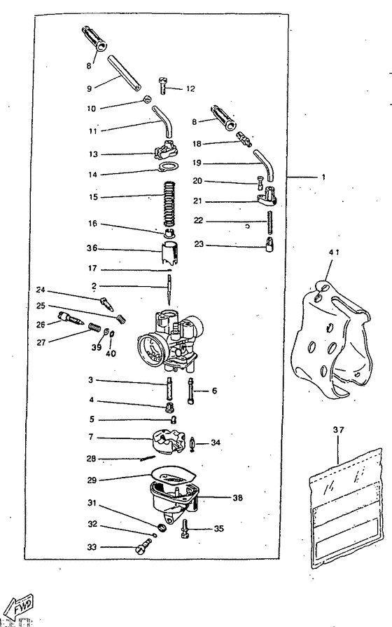 CW50RSP Карбюратор