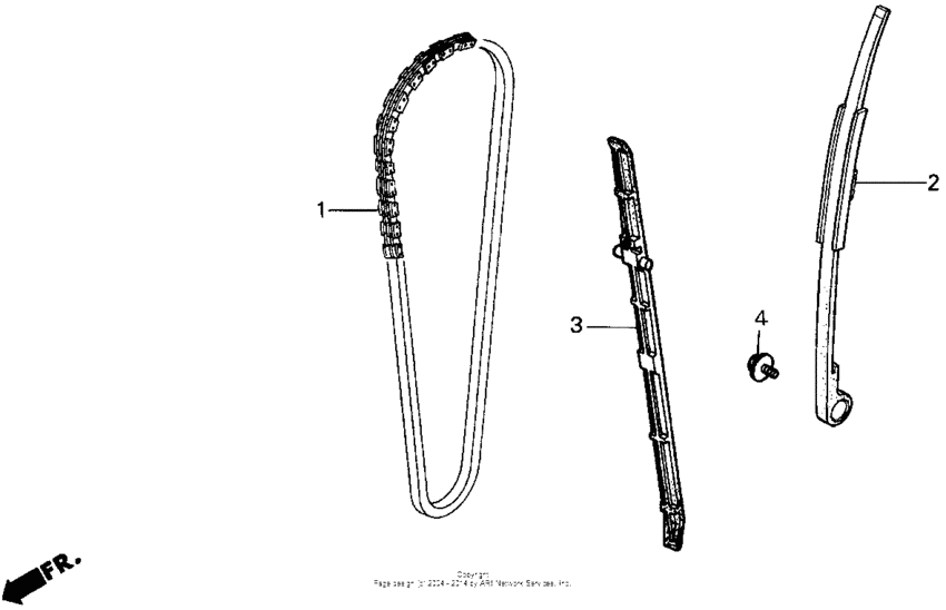 CN250 Цепь ГРМ