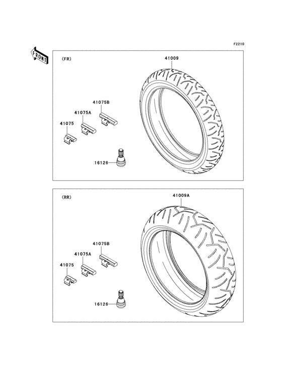 ZX600 Покрышки