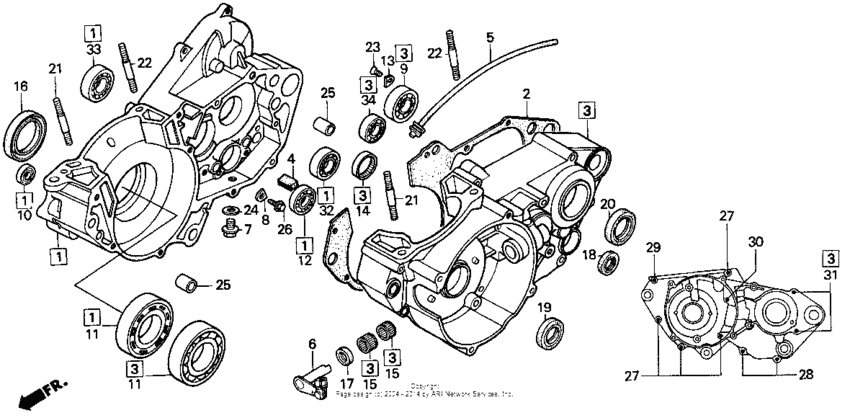 Crankcase 90-91