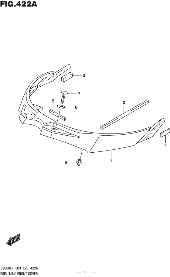Fuel Tank Front Cover