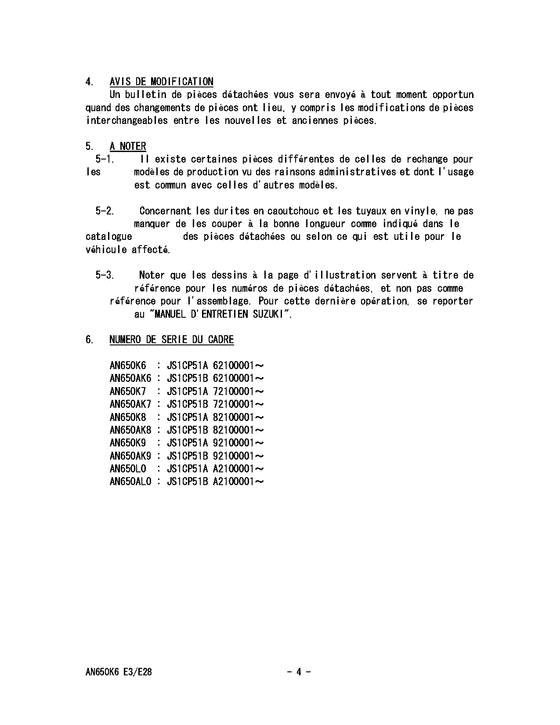 AN650 (ABS) Catalog preface